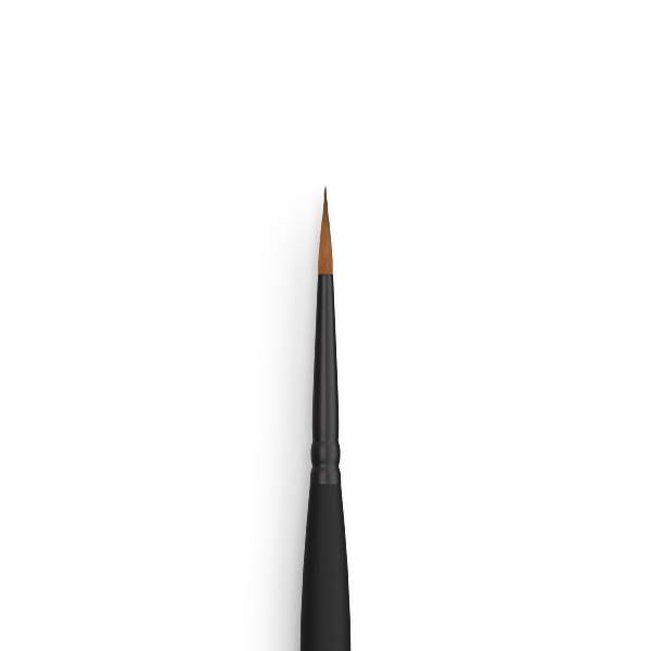 Round Synthetic Brush No. 1 - Detail