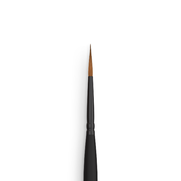 Round Synthetic Brush No. 2 - Detail
