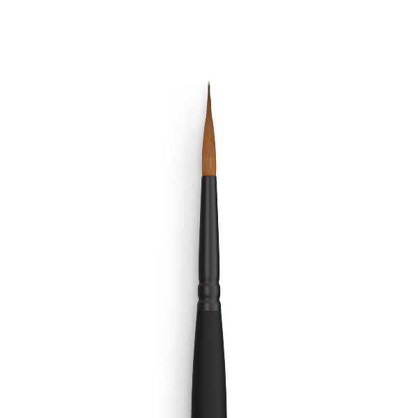 Round Synthetic Brush No. 4 - Detail